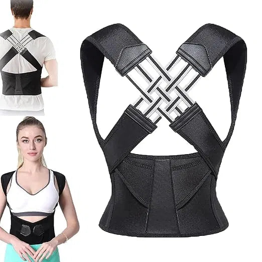 Back Brace Posture Corrector for Men and Women,Adjustable Back Posture Belt Invisible